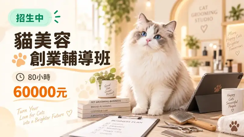 貓美容創業輔導班